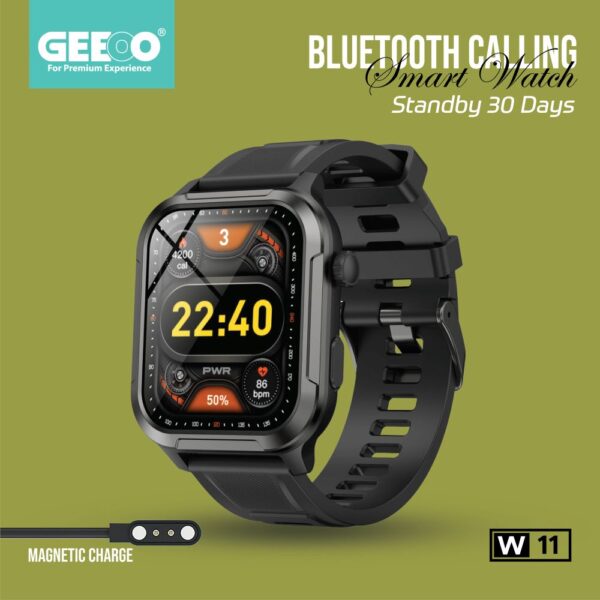 W11 Waterproof Smartwatch